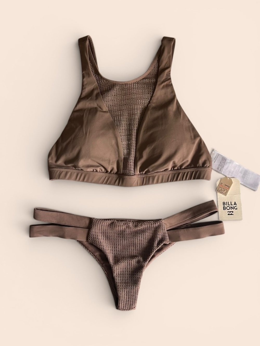 Billabong Women’s Meshed Bikini Top & Bottom